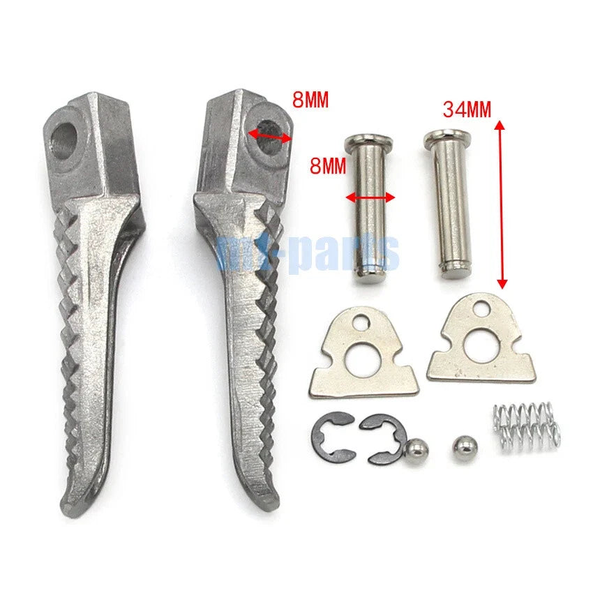 Rear Footrest Pegs for Suzuki SV650 (1999–2023) 43611-41G00 43611-37H20