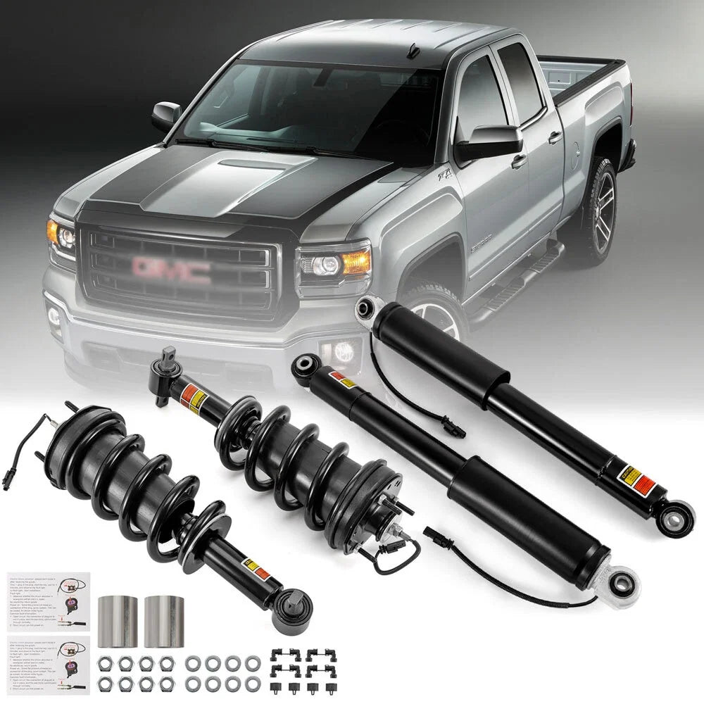 4 Shocks Struts Assembly for Chevrolet Silverado GMC Sierra 1500 2015-2018