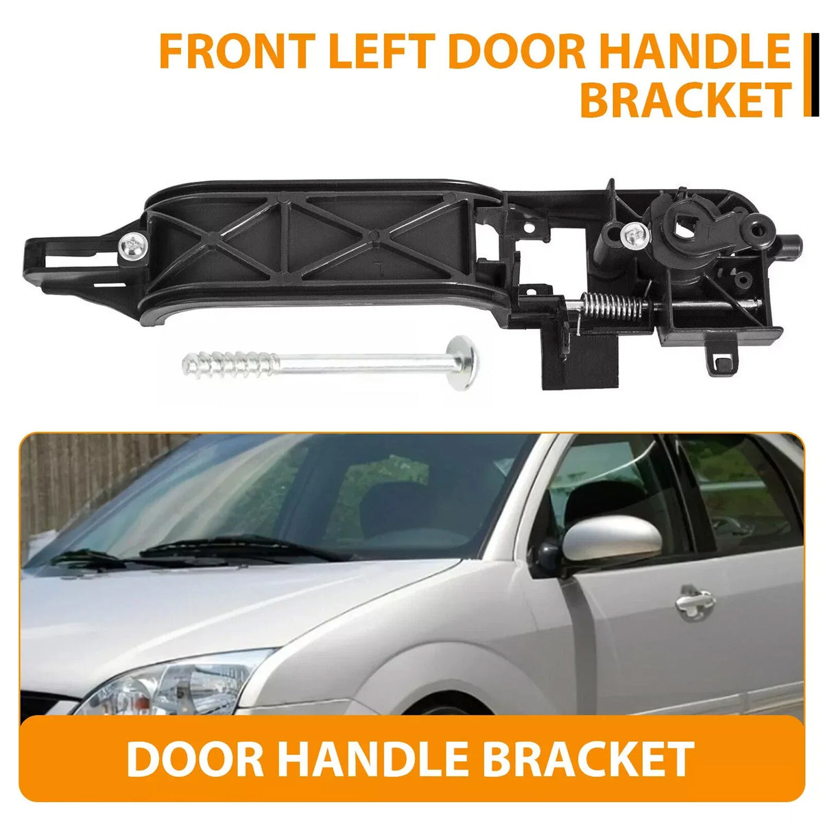Exterior Door Handle Repair Kit for Ford Focus 2000-2007 Driver Side