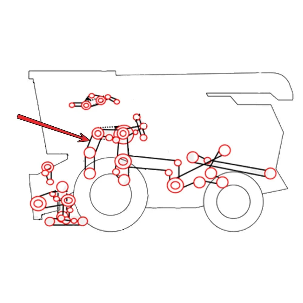 Belt, Traction, Lower & Upper for A-833856M1-AI