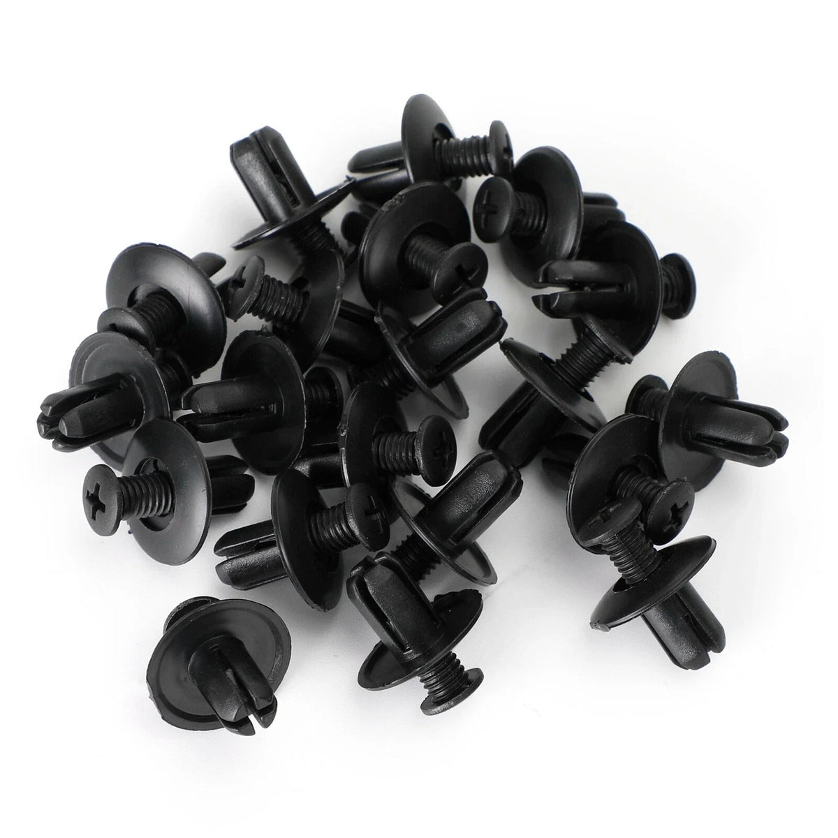 Pack of 20 8mm Clip Screws for Suzuki GSX Fairings