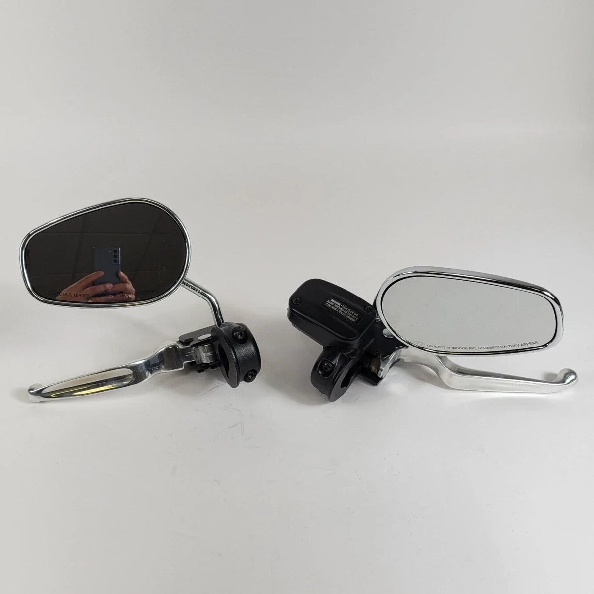 Brake Master Cylinder, Clutch Perch & Mirrors Set for 2015-2023 Harley Softail