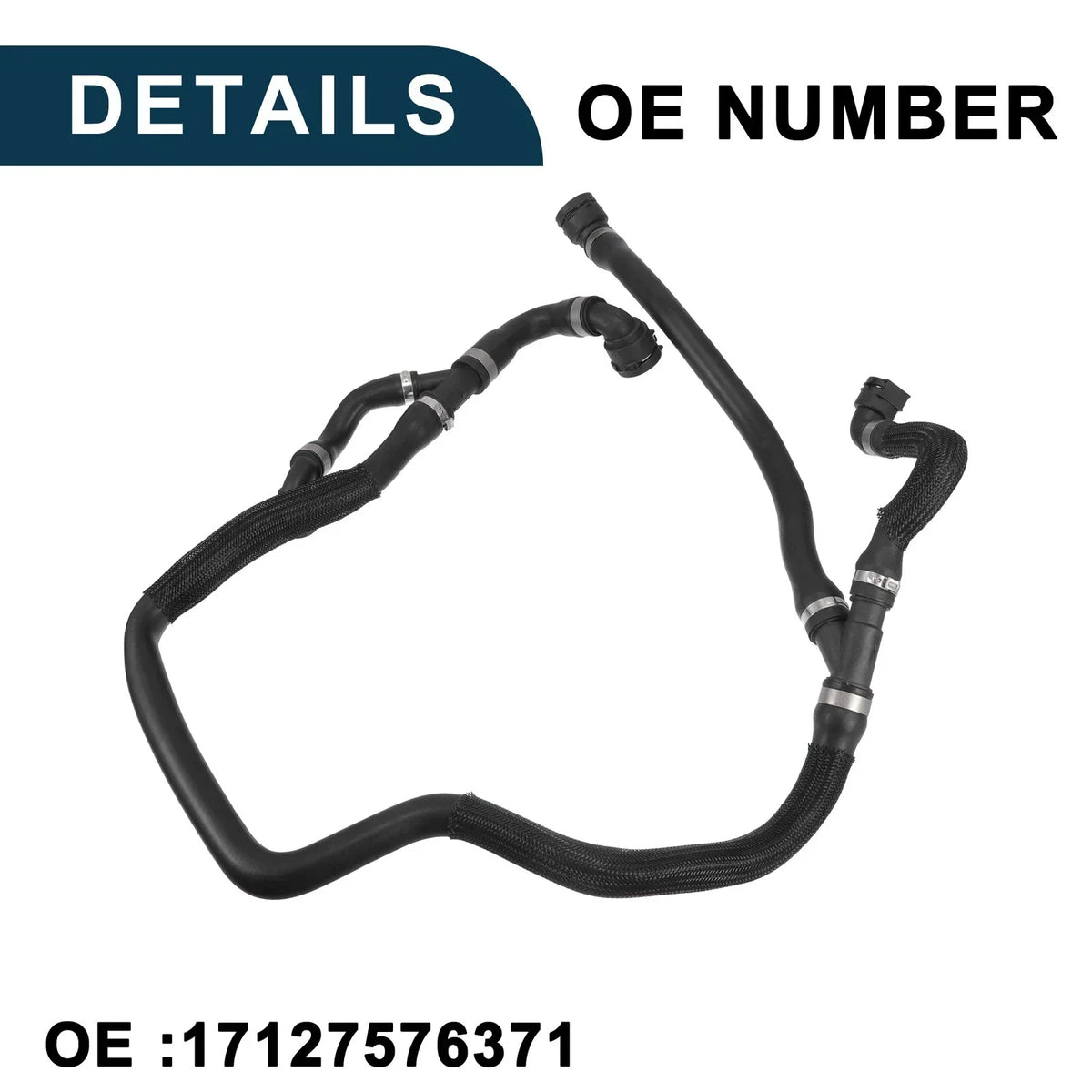 Water Pipe & Radiator Hose for BMW X6 Expansion Tank