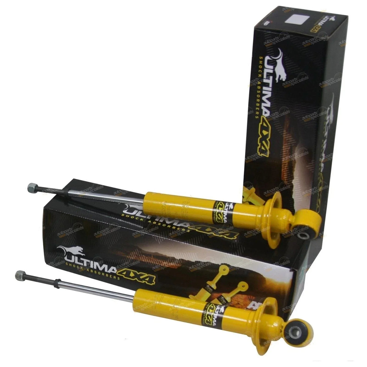 Front Coily Shock Absorbers Extended Travel Struts for Suzuki SJ80