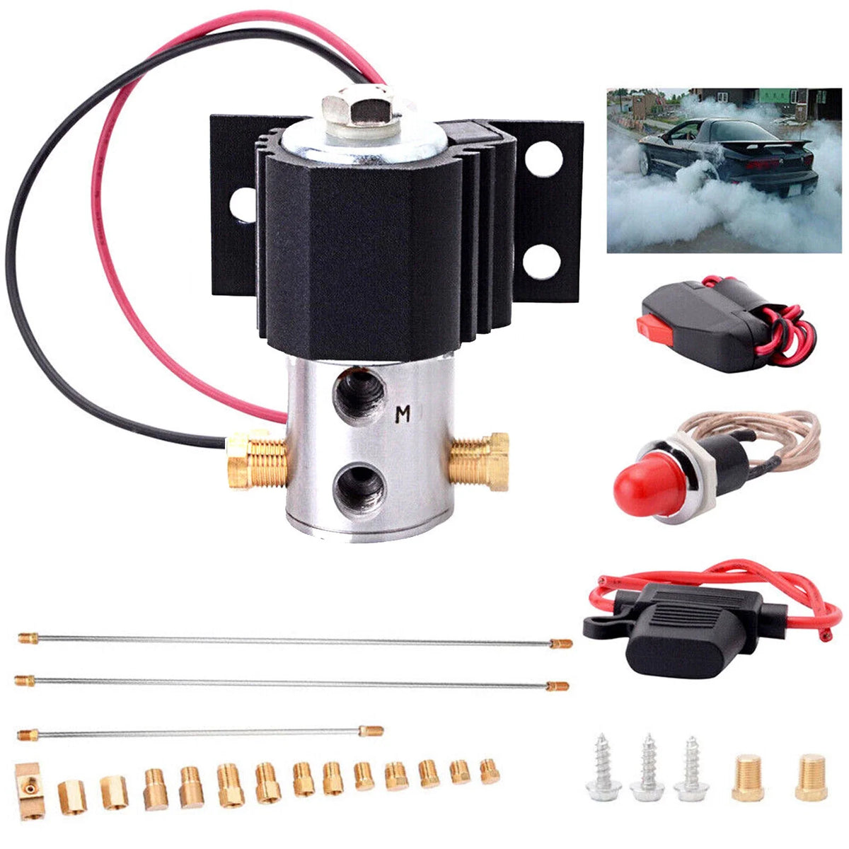 Roll Control Line Lock Kit for Universal Vehicles (Install Assembly)