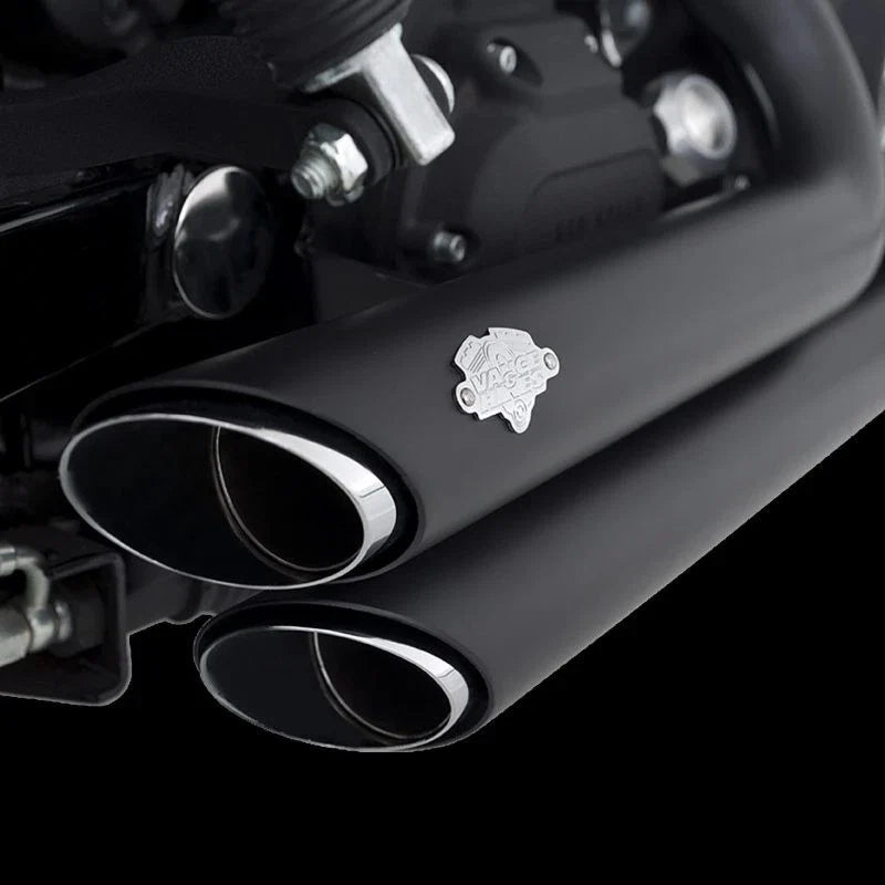 Vance & Hines Shortshots Staggered Exhaust for Harley Dyna (2006–2011)