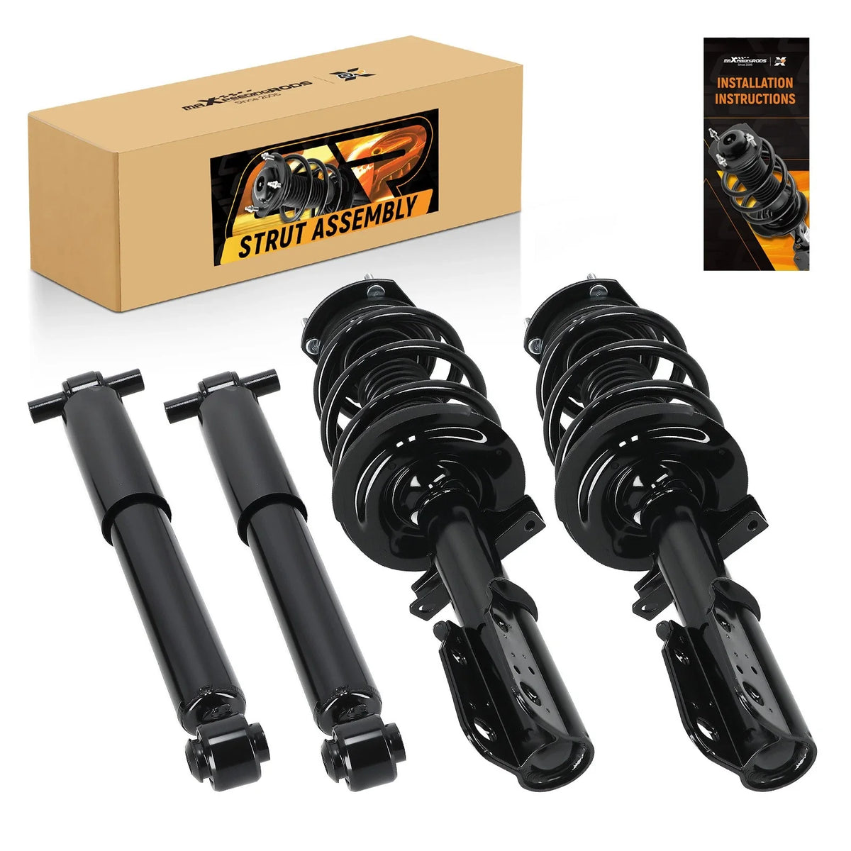 Set of 4 Front Struts Rear Shocks for Buick Enclave GMC Acadia (2007–2012)