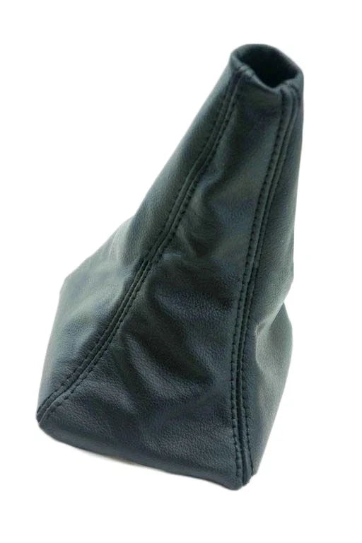 Manual Shift Boot for Subaru Forester (2003–2008) Black Leather Stitch