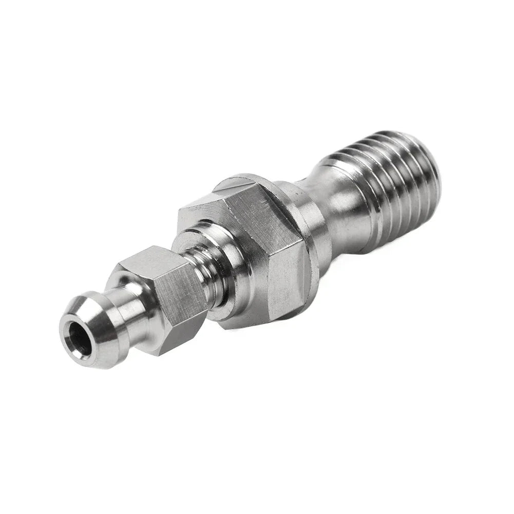 Titanium Banjo Bolt with Bleed Valve M10x1.25 for Motorcycle Brake Caliper