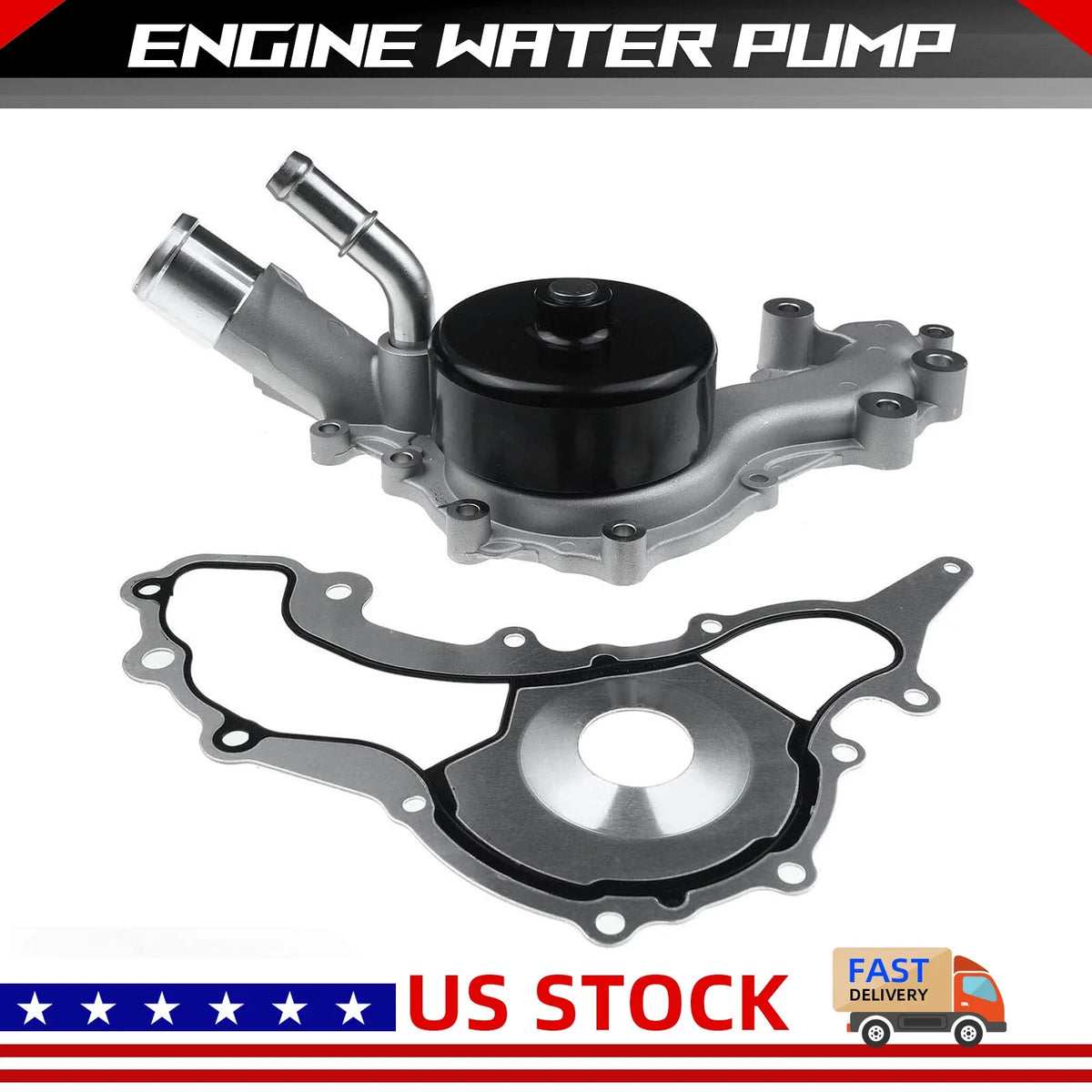 Engine Water Pump for Dodge Durango, Chrysler 200 (2011–2020)