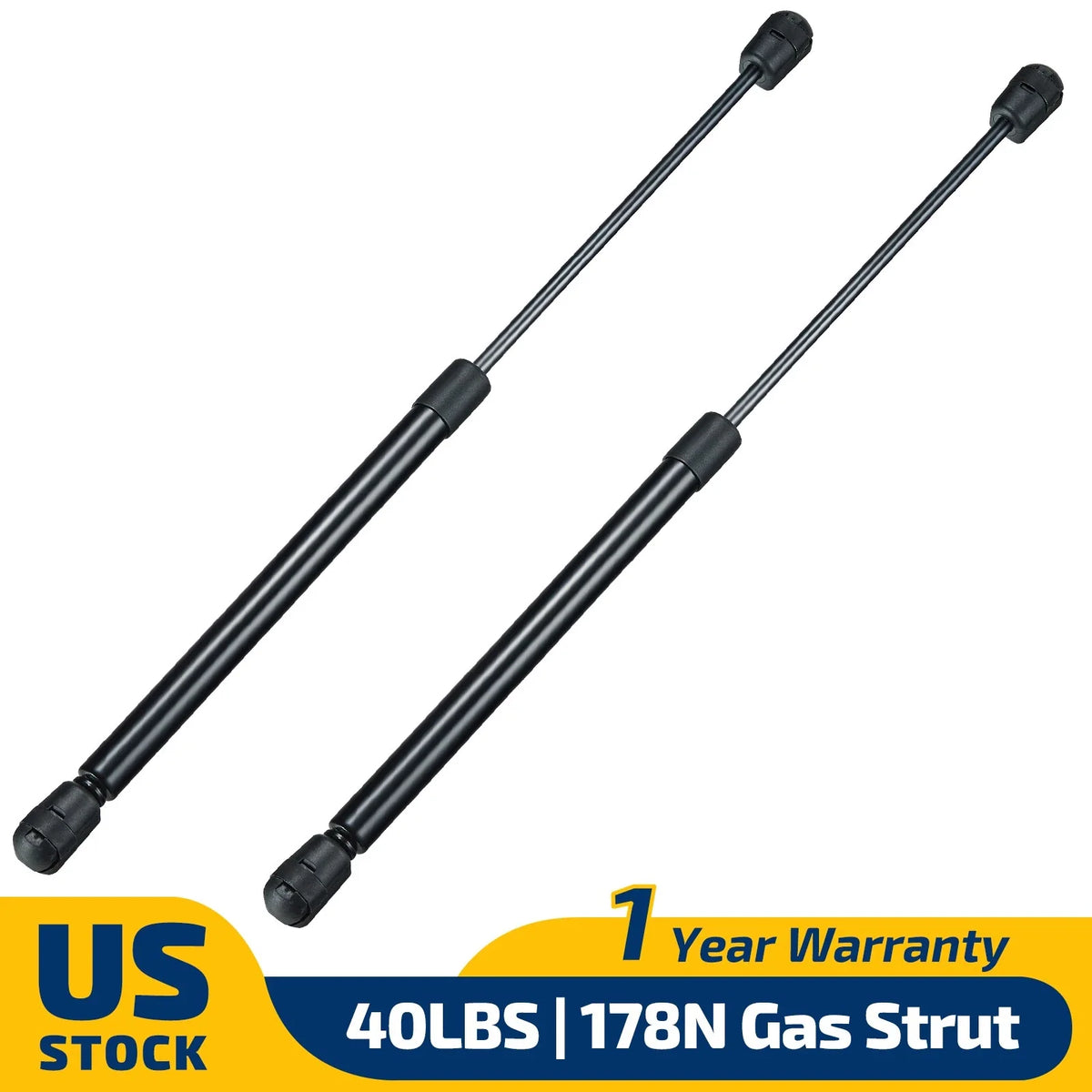 Truck Bed Cover Gas Shocks Set of 2, 16 Inch 40Lbs/178N C16-19568