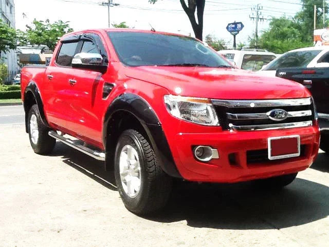 Matte Black Tail Light Covers for Ford Ranger Wildtrak (2011-2022)