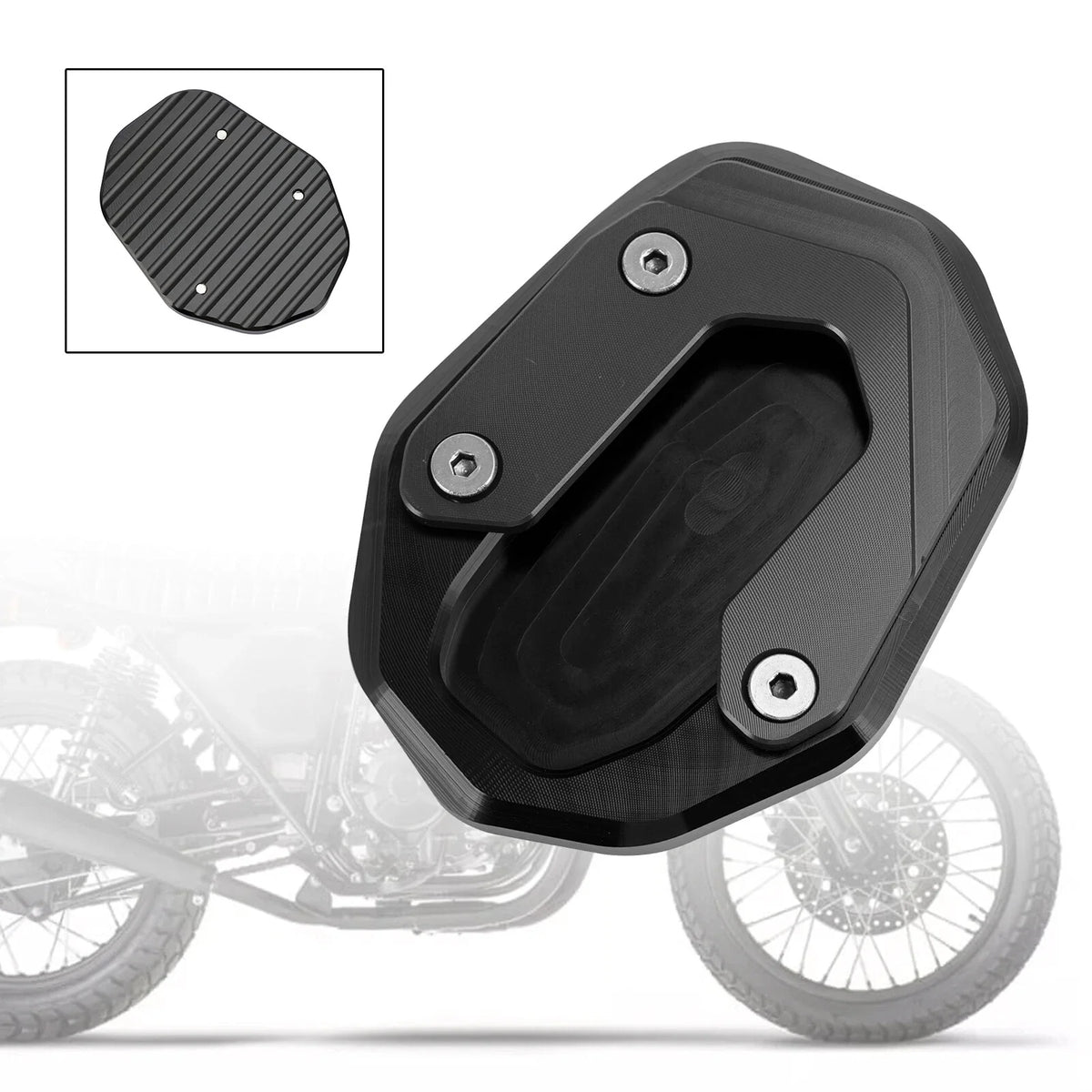 Kickstand Enlarged Plate Pad for Ducati Scrambler 800 (2015–2019)