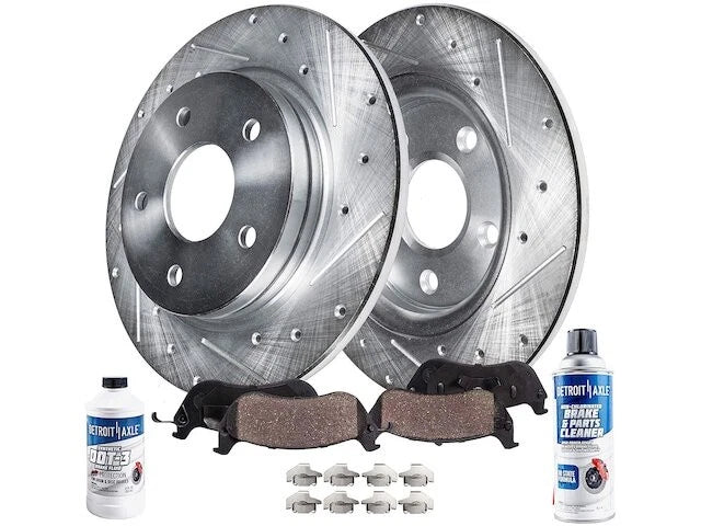 Rear Brake Pad and Rotor Kit for Mazda Tribute (2005–2006, 2008) YR719YX