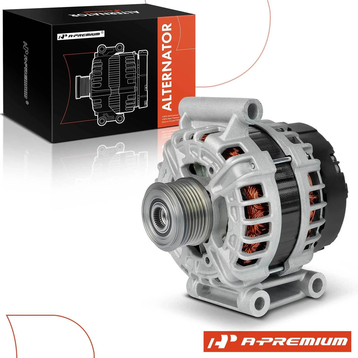 Alternator for Ford Transit-150 250 350 (2015–2019) 3.2L 210A 7-Groove