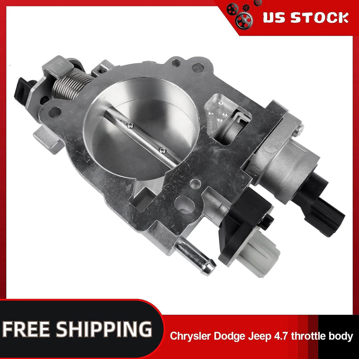 Throttle Body Assembly for Dodge Ram 1500, Durango 4.7L (2003–2007)