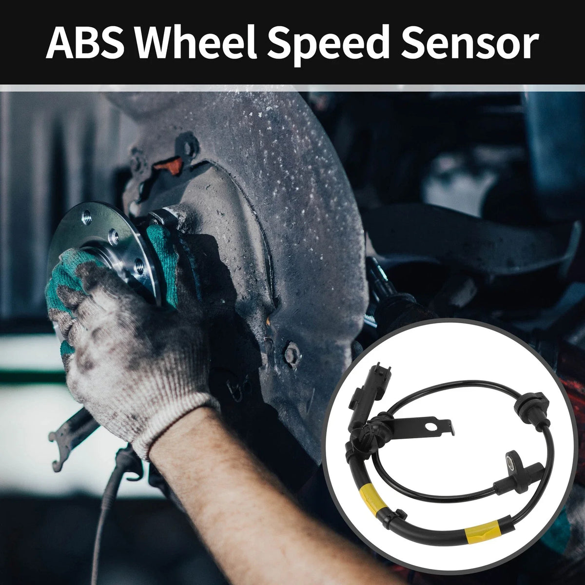 ABS Wheel Speed Sensor No.BRAB397 for Ford Edge (2015–2018)