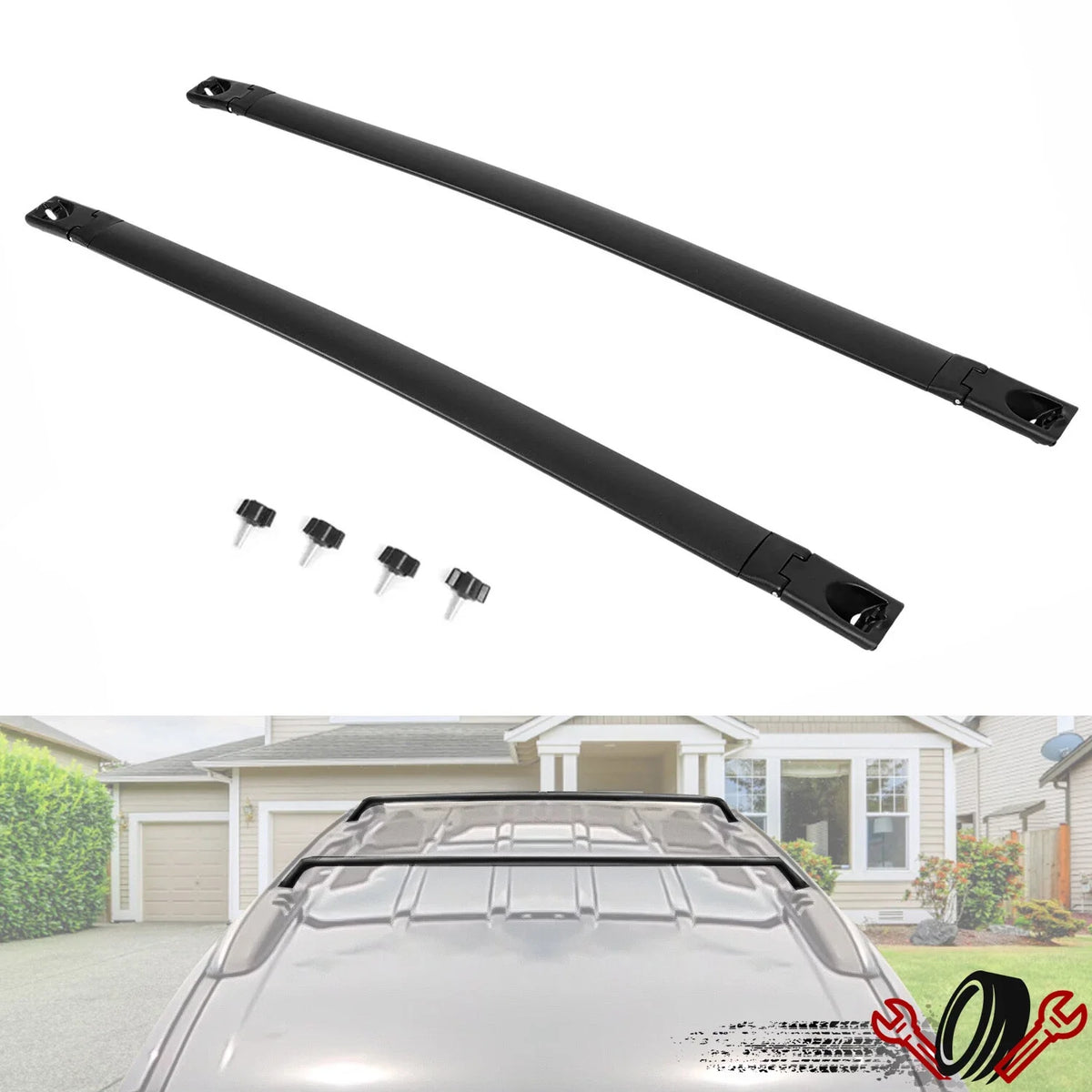 Roof Rack Cross Bars for Chrysler Voyager/Pacifica (2017–2026)