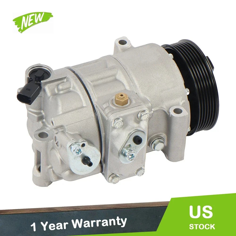 A/C Compressor for VW Beetle Jetta Golf Passat CC 1.8/2.0L (2006-2015)