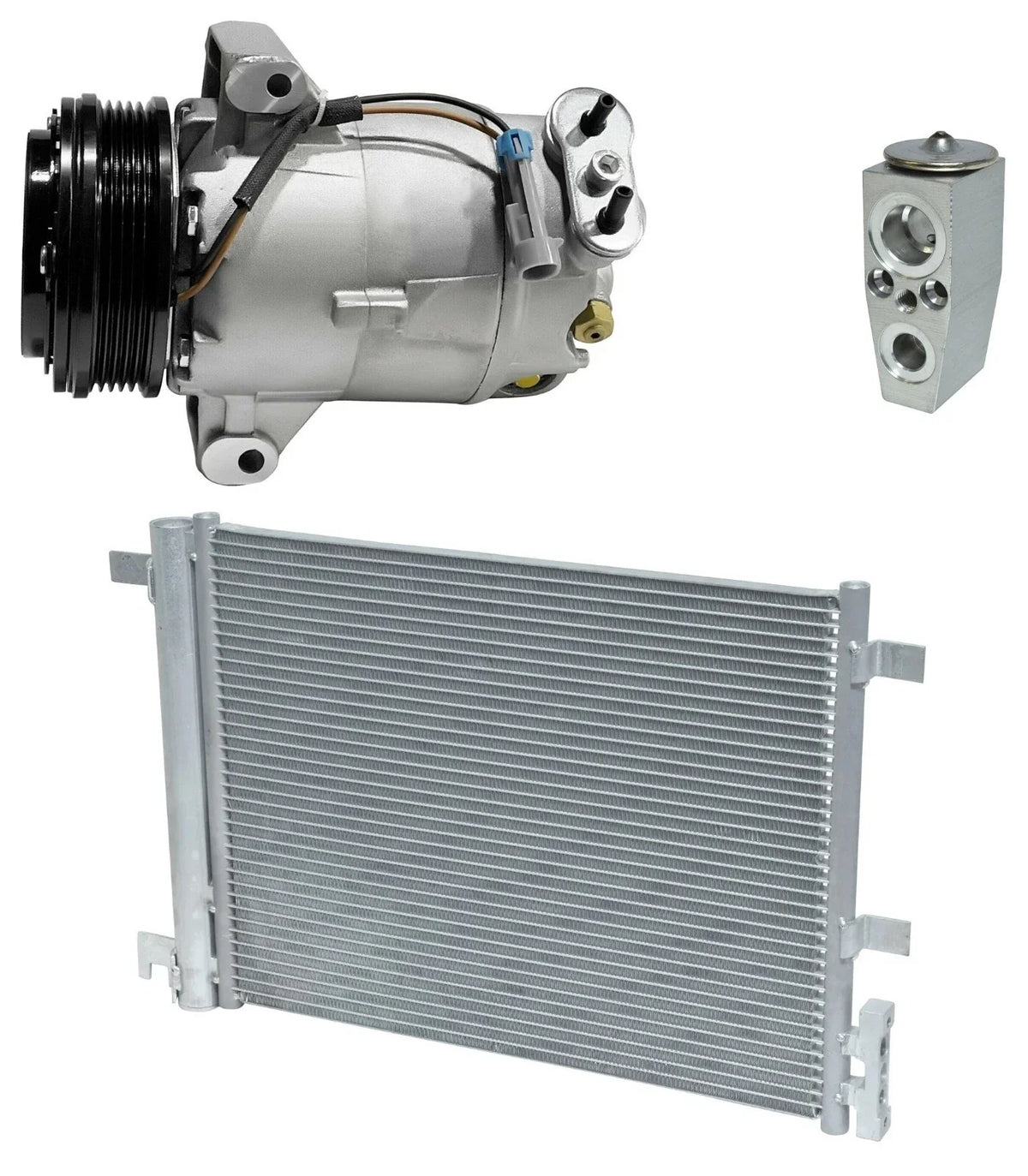 AC Compressor Kit With Condenser for Chevrolet HHR 2.0L (2008–2011)