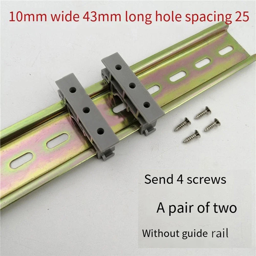 PCB Mount Bracket Clips for Industrial Use (35mm)