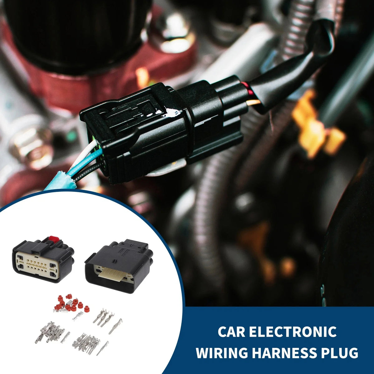 16 Pins Wiring Harness Plug for Buick (Year Range Not Specified)