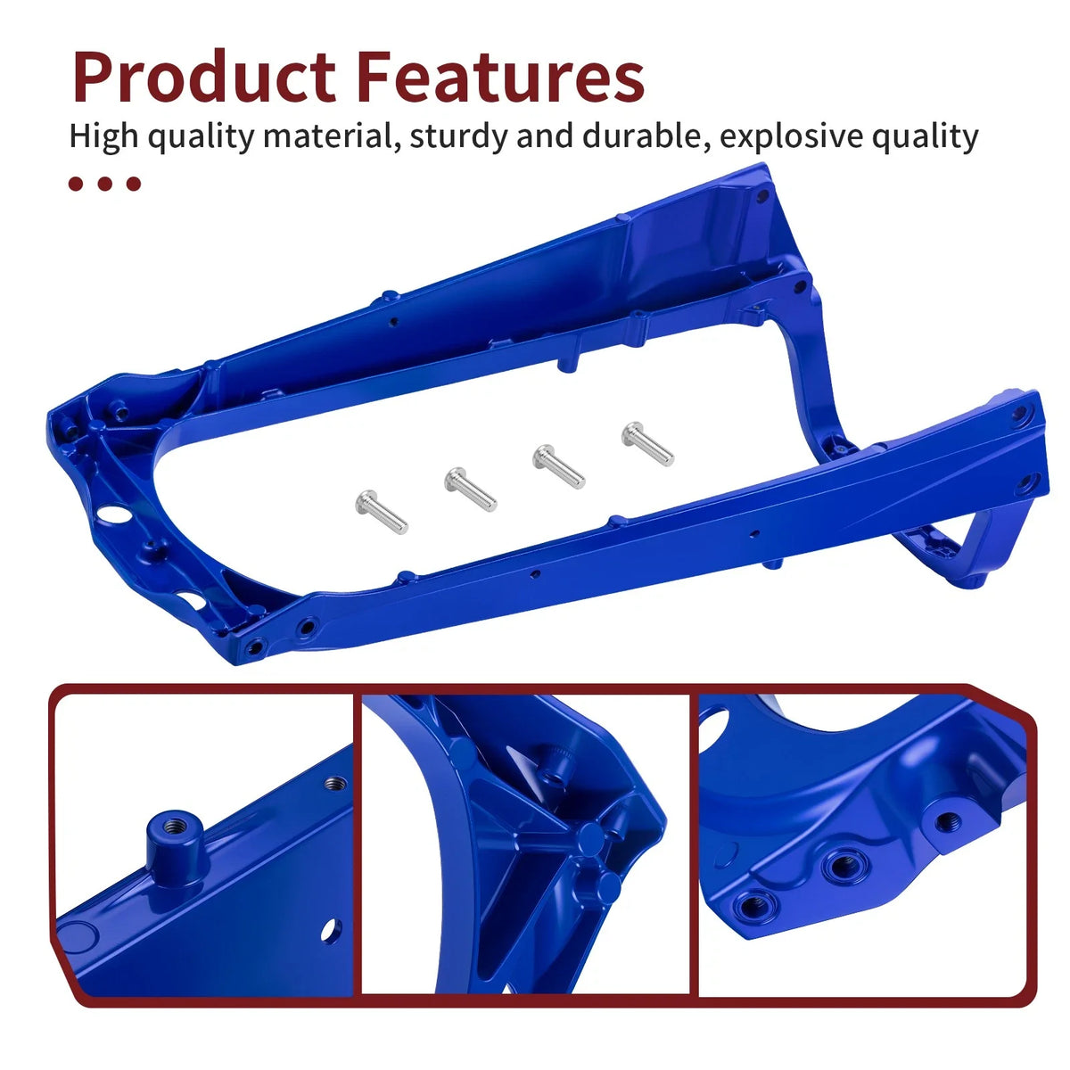 Aluminum Subframe with Bolts for Yamaha Raptor 700/700R (2006–2024)