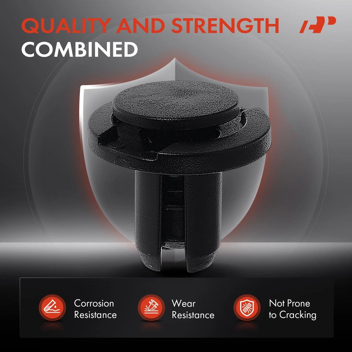 Nylon Grille Mounting Retainer Set - 50Pcs for Honda Civic