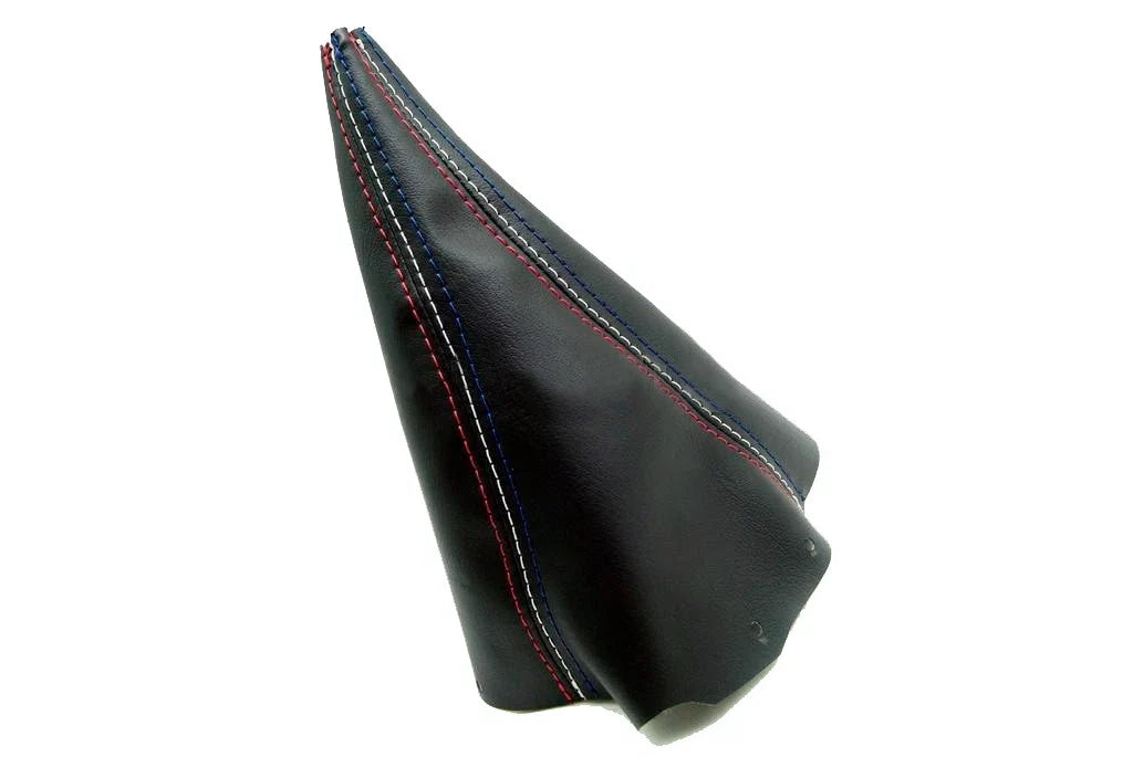 Manual Shift Boot for Ford Mustang (1999–2004) - Leather Synthetic, Tri Color Stitch