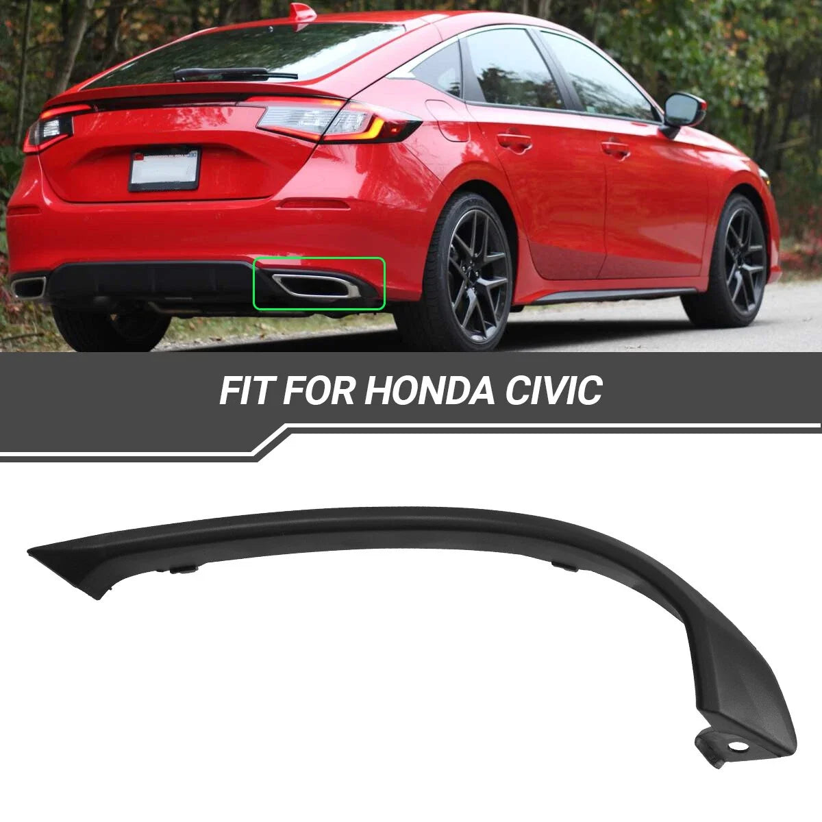 Air Dam Deflector for Honda Civic (Right Side)