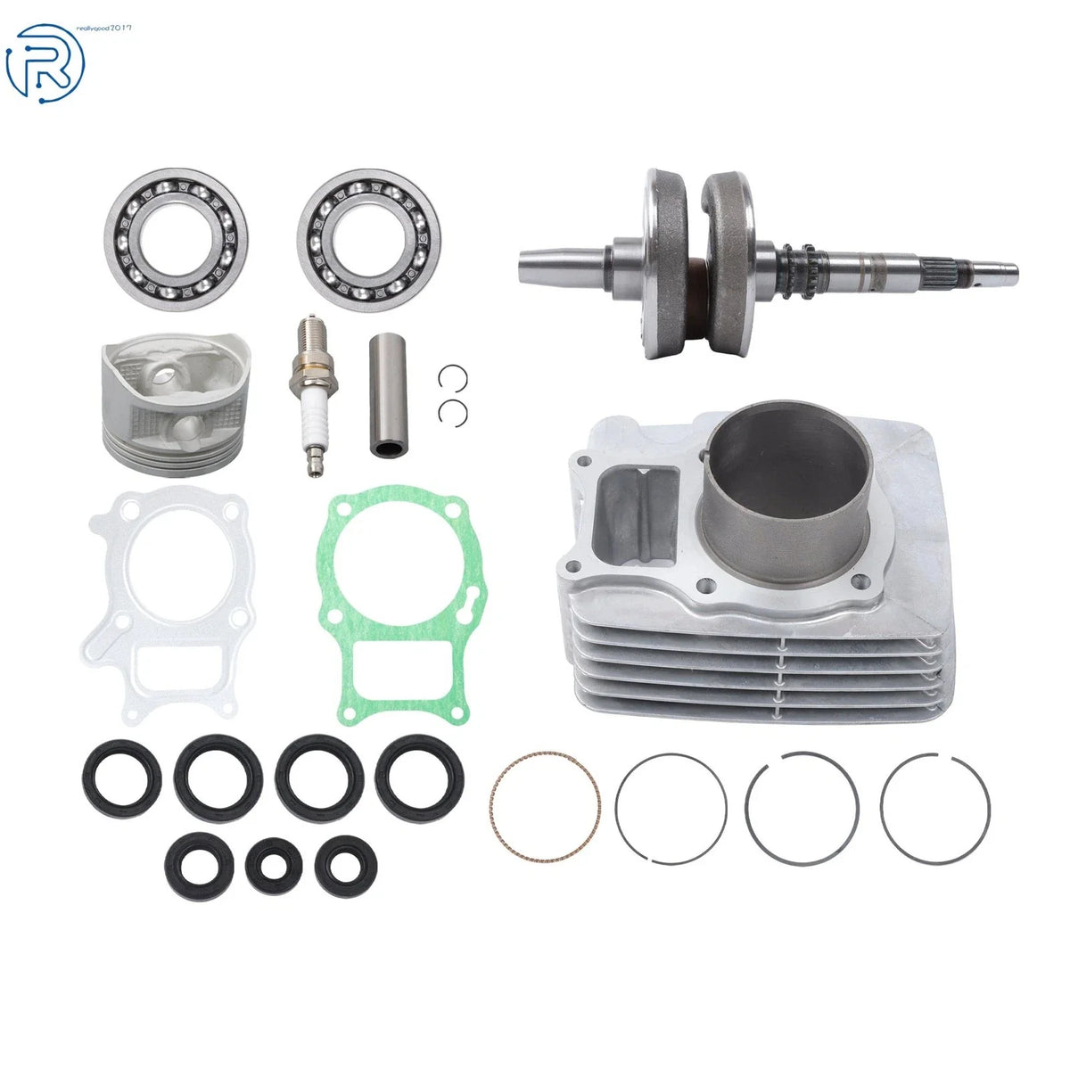 Crankshaft, Cylinder Sleeve, Oil Seal for Honda TRX250 (2000–2006)