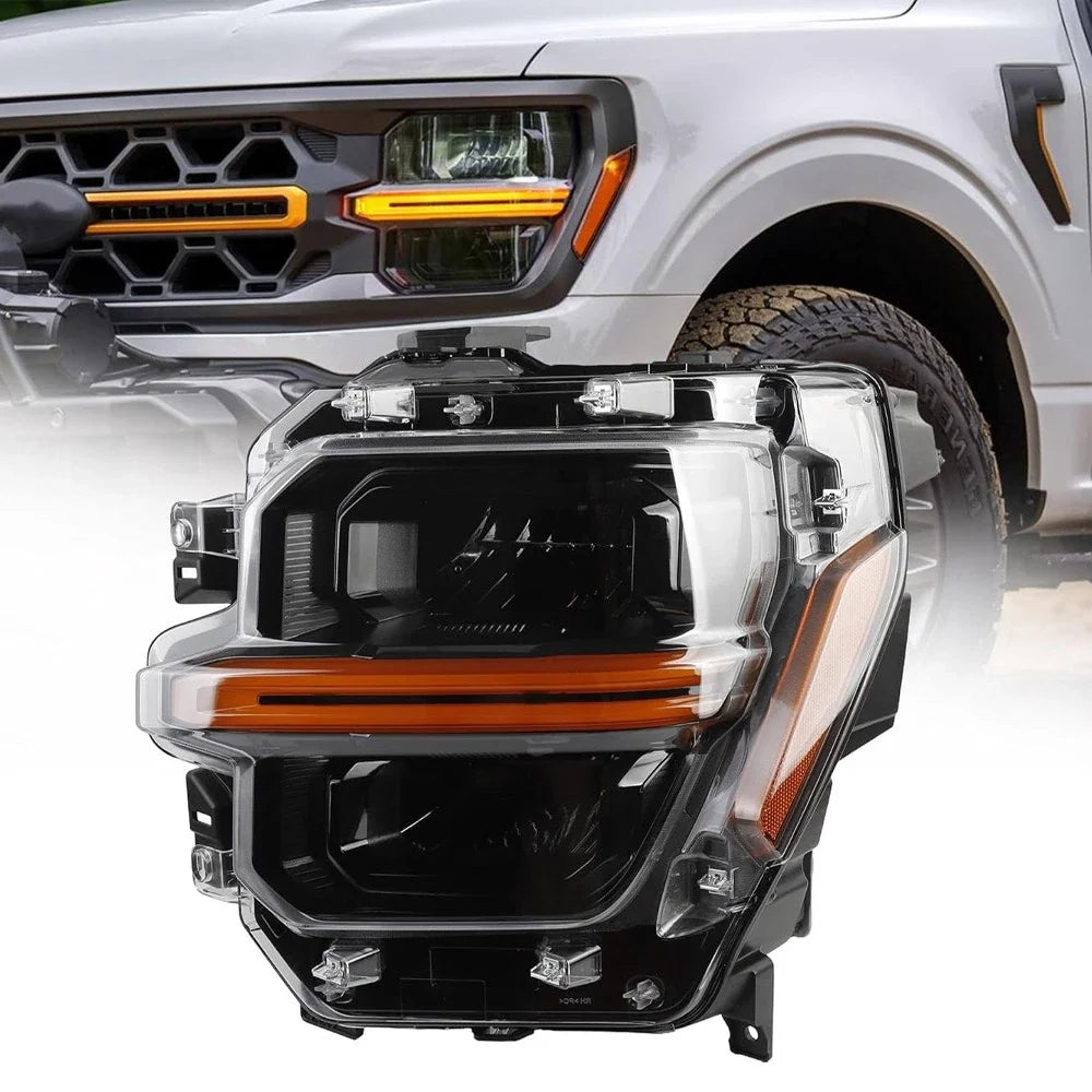 2024-2025 Ford F-150 LED Headlight Reflector Left Side w/o Module