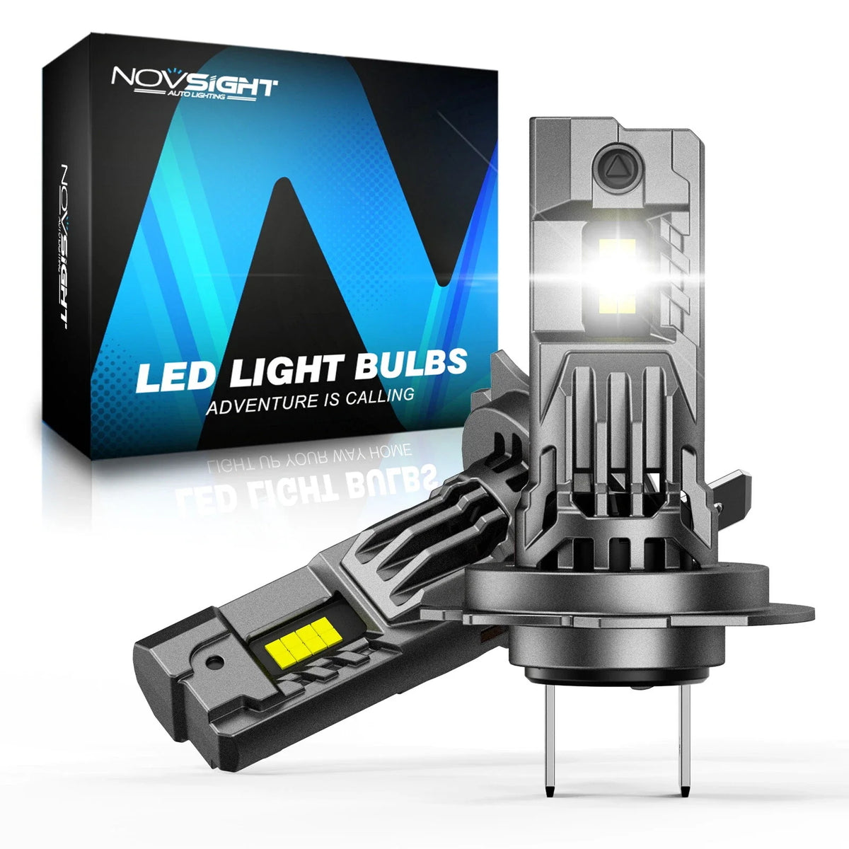 LED Headlight Bulbs H7 Combo 6500K 24000LM 100W