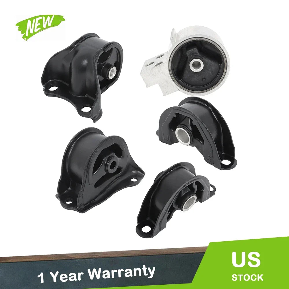 Set of 5 Engine Motor & Transmission Mounts for Acura Integra (1994–2001)
