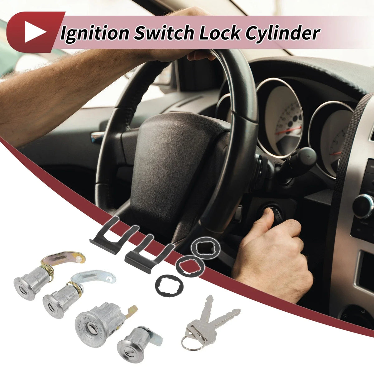 Ignition Lock Cylinder for Toyota Land Cruiser FJ40 FJ45 BJ40 (1969–1986)