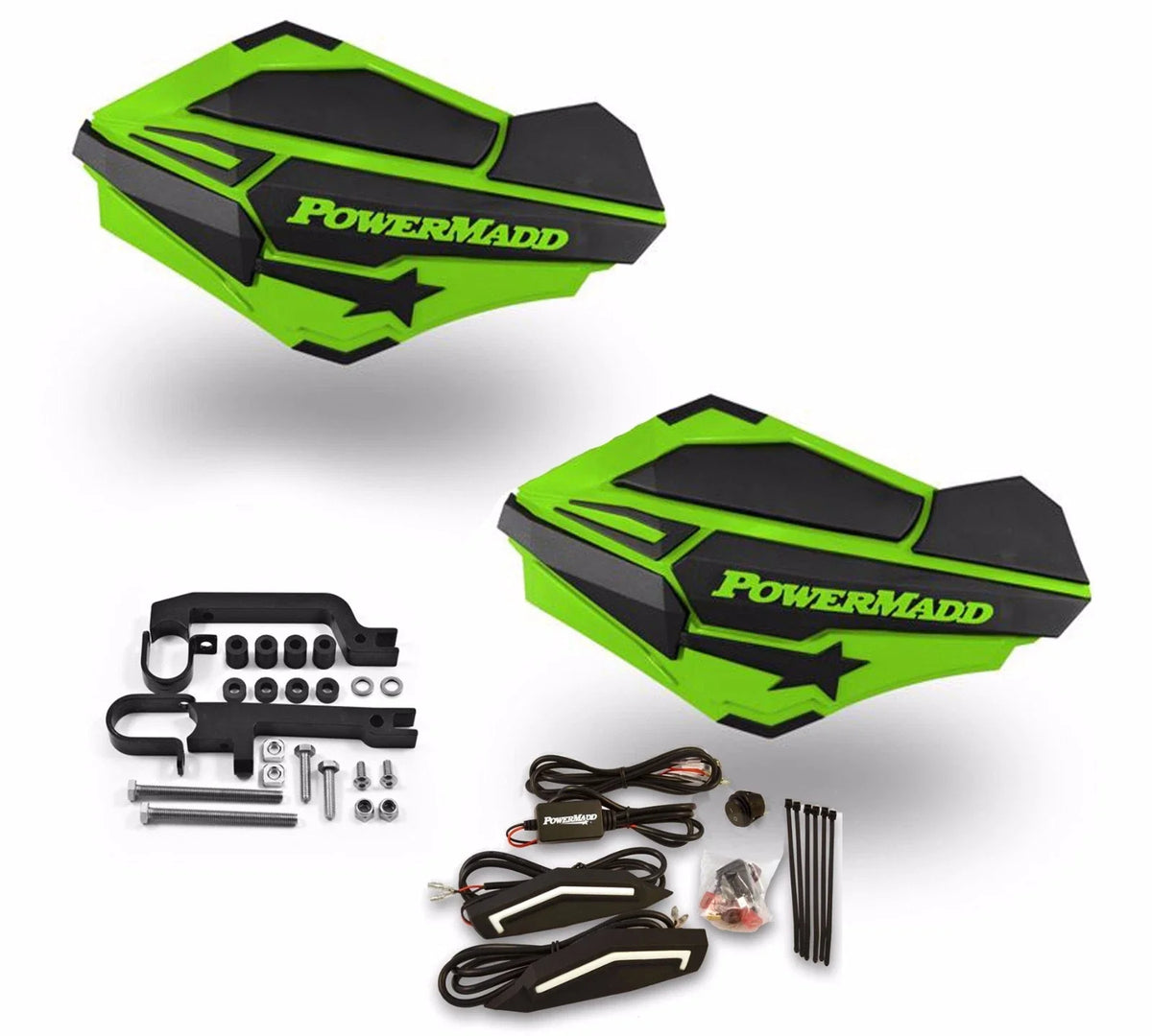 Powermadd Sentinel LED Handguards for Ski-Doo Snowmobile