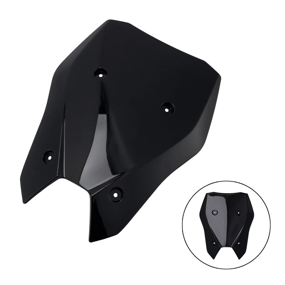 Black Windscreen for 2025–2026 Kawasaki Z900