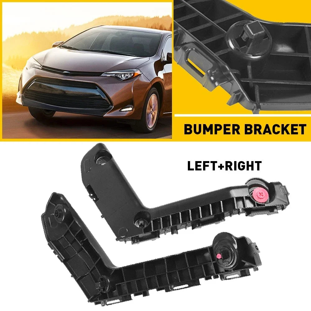 Front Bumper Brackets (2) for 2017-2019 Corolla Models