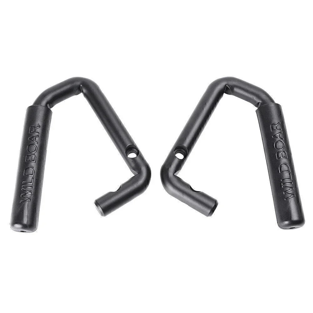 Textured Front Grab Bar Handles for Jeep Wrangler JK/JKU 2007-2017