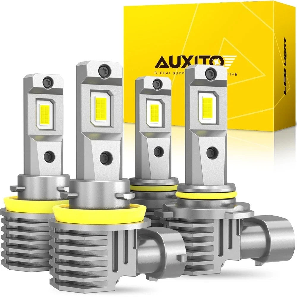 LED Headlight Bulbs Kit 9005 + H11 - 4X