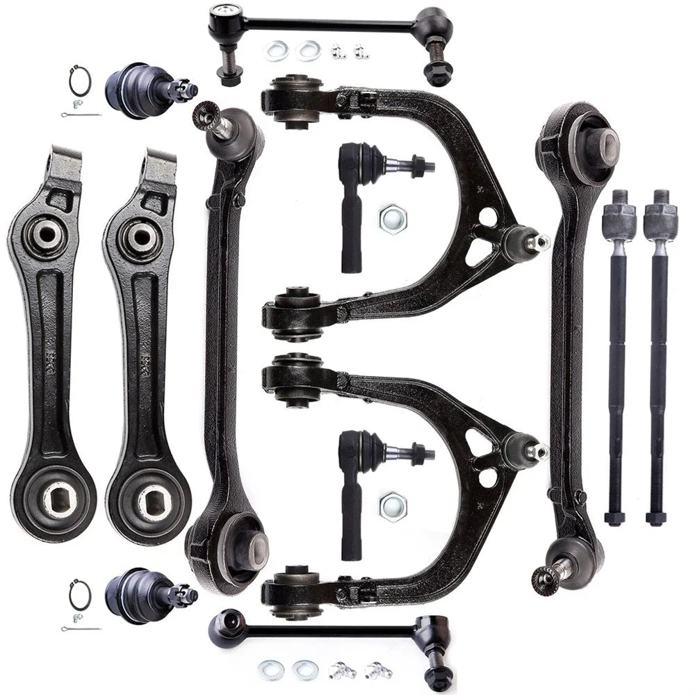 14pcs Front Control Arm Ball Joint Tie Rod End for Chrysler 300 (2005–2010)