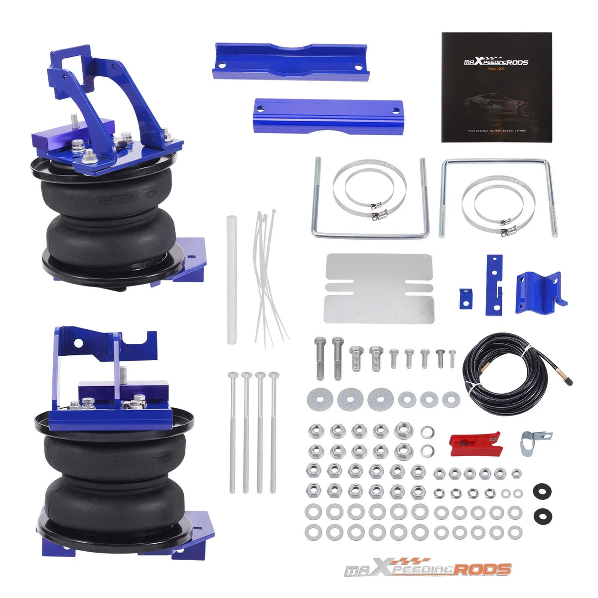 Rear Air Helper Spring Bag Kit for Ford F250 Super Duty (2011–2016)