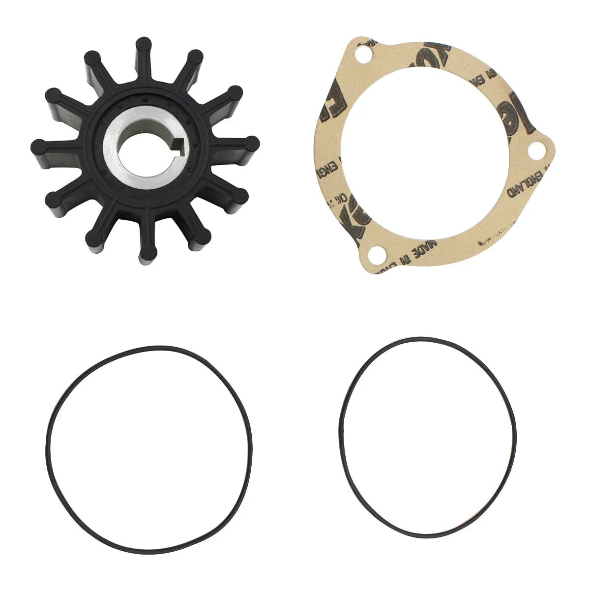 Water Pump Impeller (2X) for Kohler 2.5R27 4-61 Gas Engine