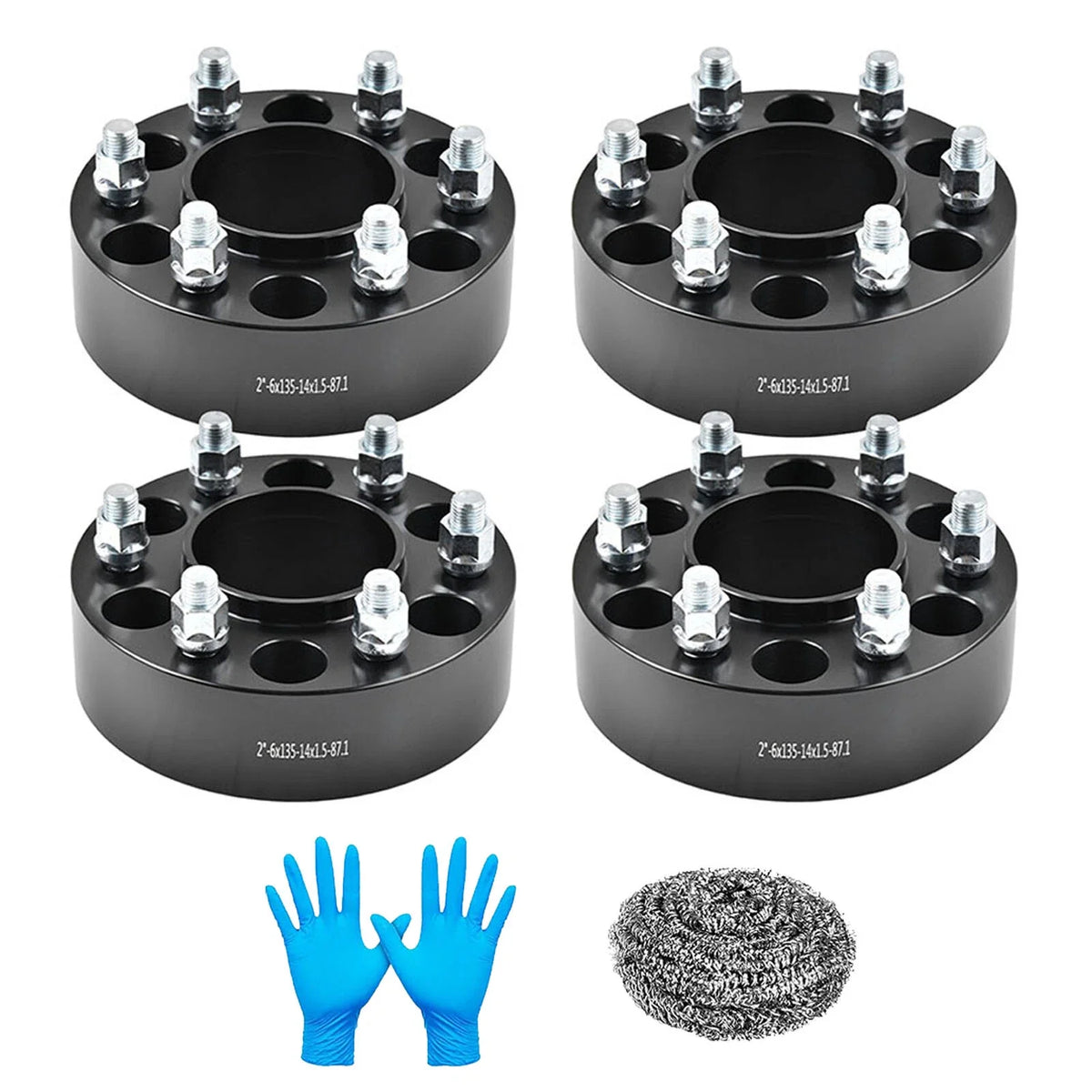 Set of 4 Hub Centric Wheel Spacers for Ford Lobo Expedition (2015–2024)