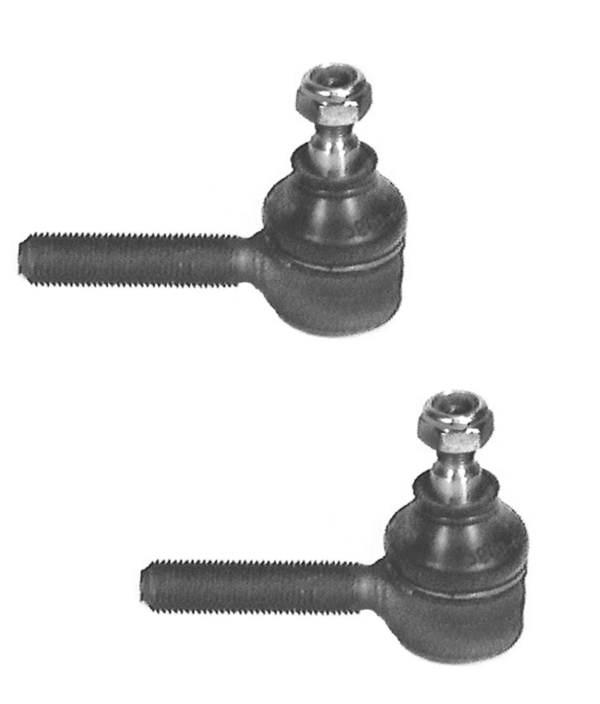 Set of 2 Front Outer Steering Tie Rod Ends for Mercedes W124 (1986–1995)