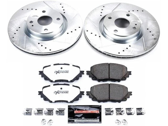 Front Brake Pad and Rotor Kit for Mazda MX5 Miata (2016–2024) PS717TD