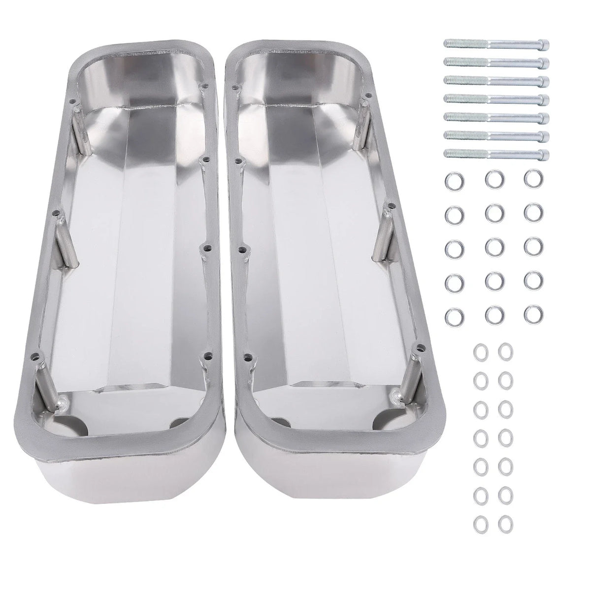 Fabricated Aluminum Valve Covers for 502 Big Block Chevy (1966–2000)