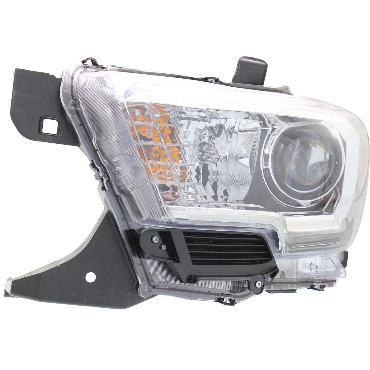 Headlight for Toyota Tacoma (2016–2017) Driver Side Halogen with Bulb