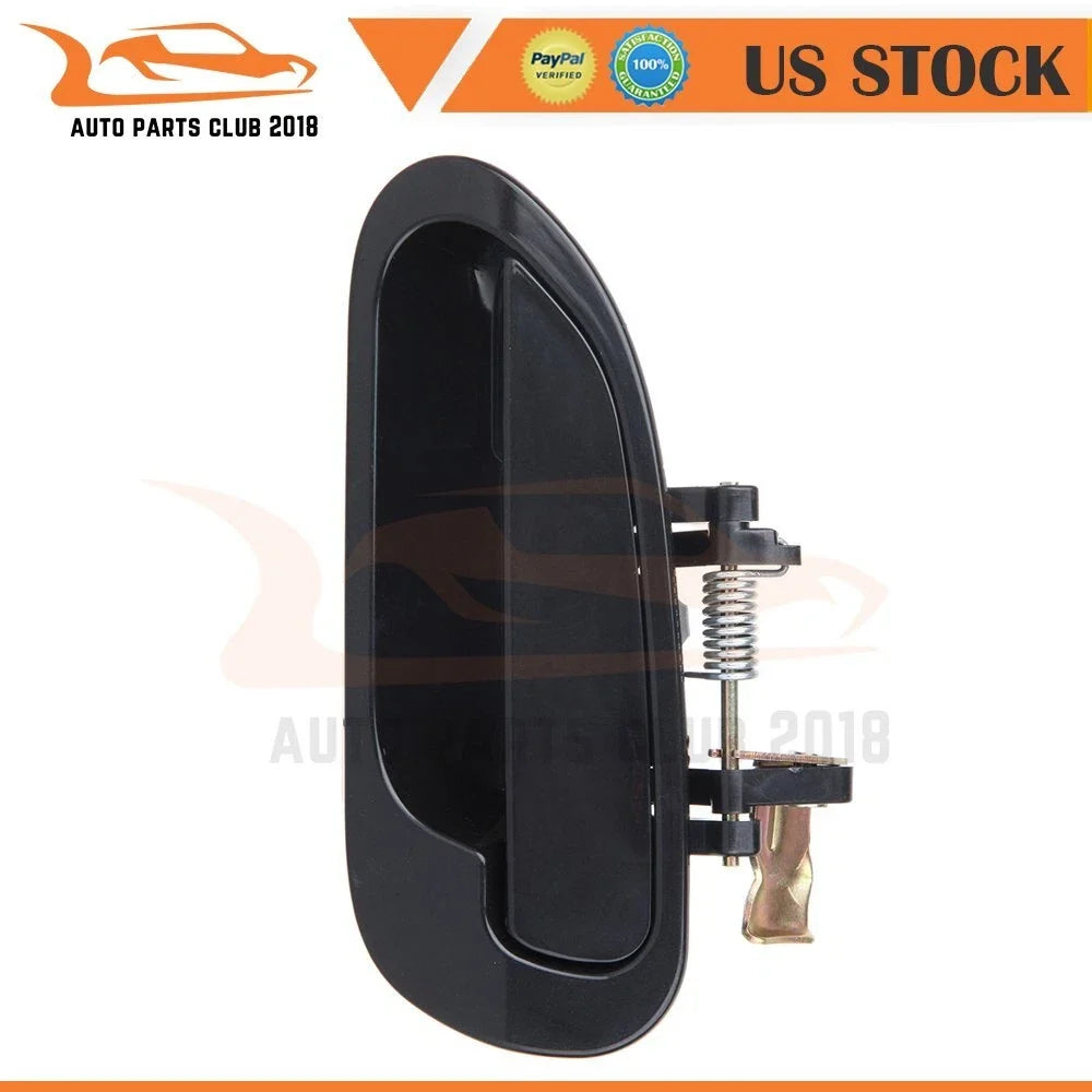 Door Handle for Honda Accord (1998–2002) Black Exterior Rear Left