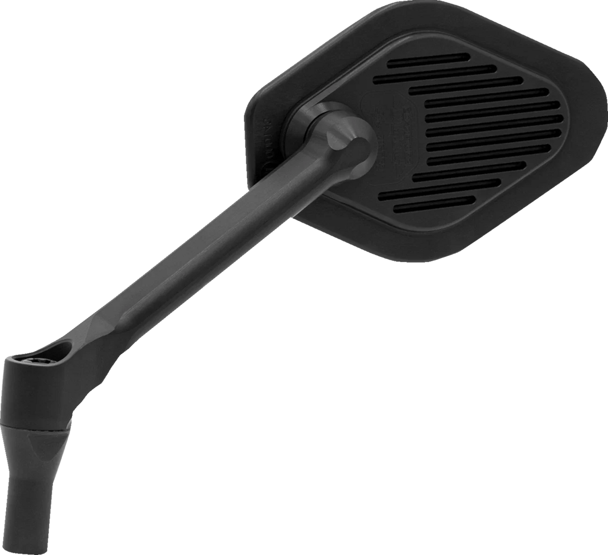 Adjustable Black Short Stem Mirror for Harley Davidson